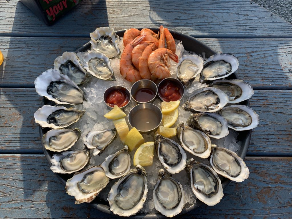 oysters from taylor shellfish samish washington